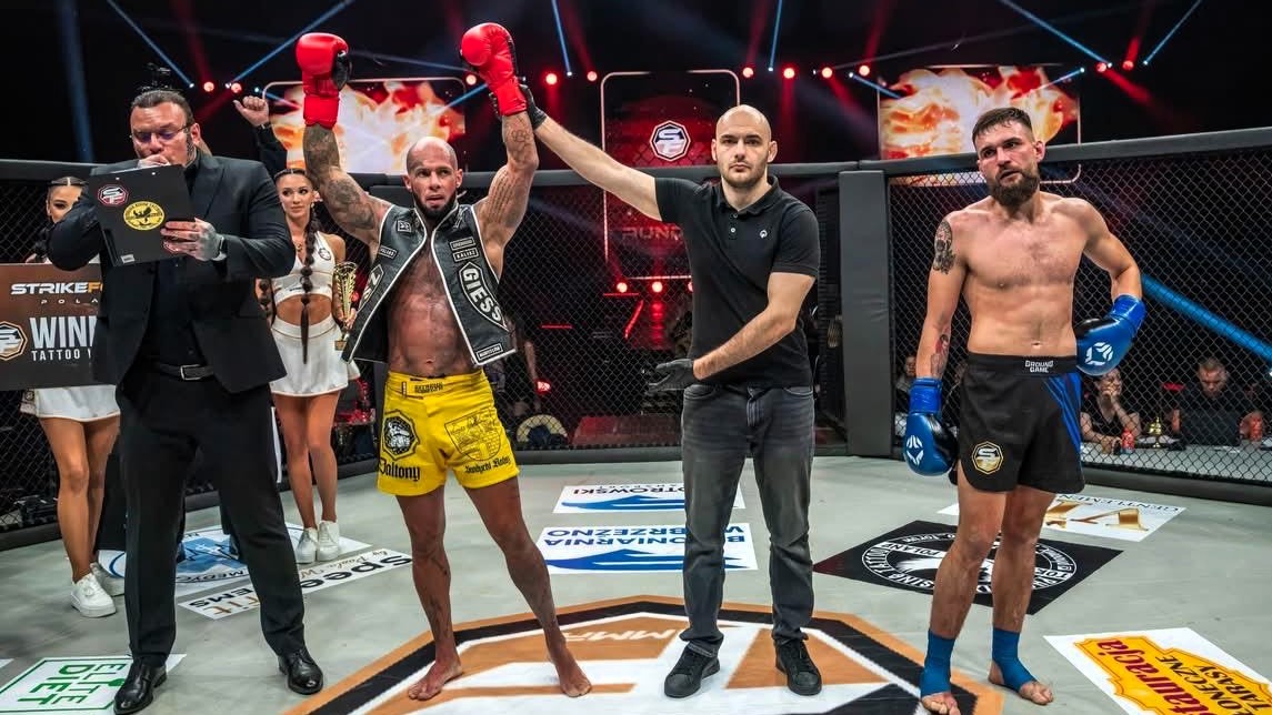 Spektakularne zwycięstwo kaliszanina Patryka „Guli” Bąka na Gali K1 Strike Force Poland