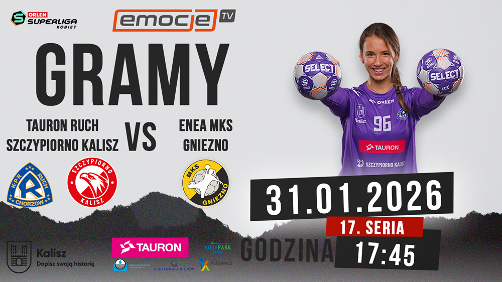 Sport. Walka o każdy punkt. TAURON Ruch Szczypiorno Kalisz podejmie Enea MKS Gniezno