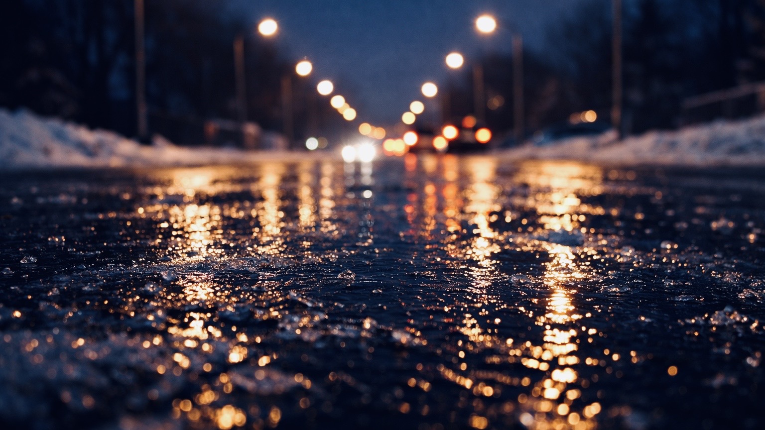 Kalisz i region. IMGW ostrzega przed gołoledzią. Bardzo ślisko na drogach i chodnikach