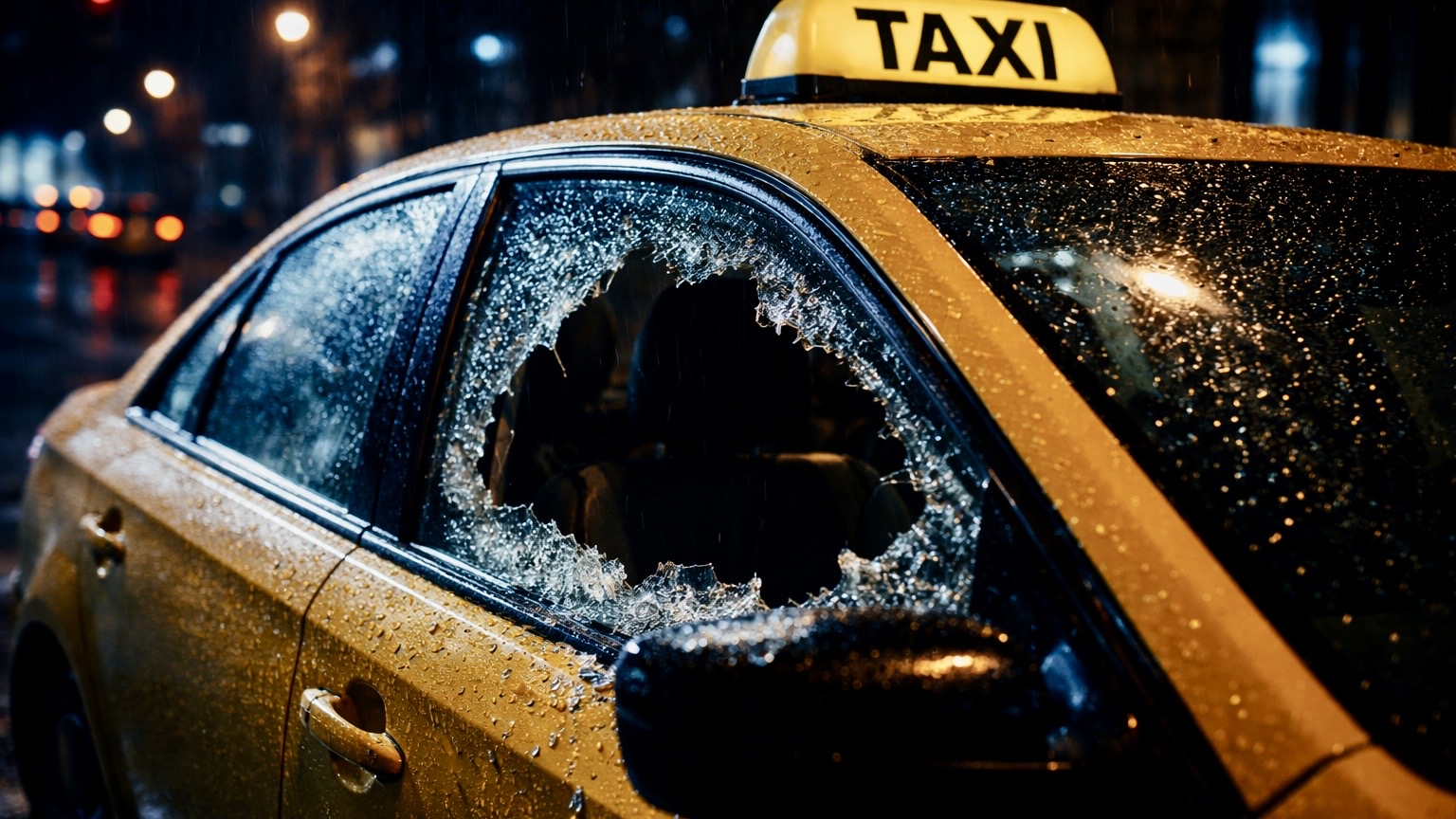 Kradzieże z włamaniem do kilkunastu pojazdów w Kaliszu! Na celowniku wyłącznie taksówki