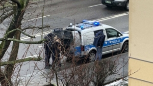 Zatrzymanie mężczyzny na ulicy 3 Maja w Kaliszu