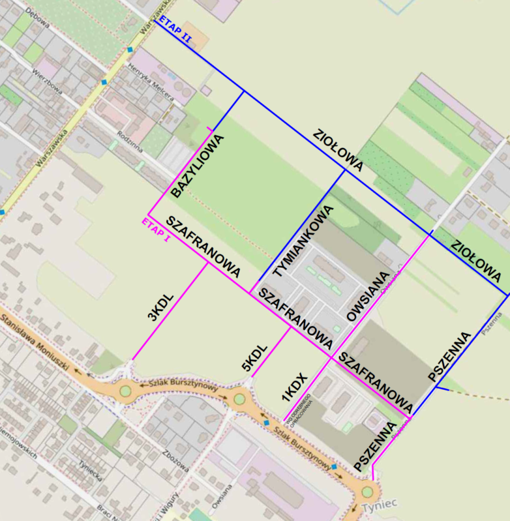 Wzgórza Kalisza. Budowany będzie cały układ drogowy wraz z kanalizacją i wodociągami