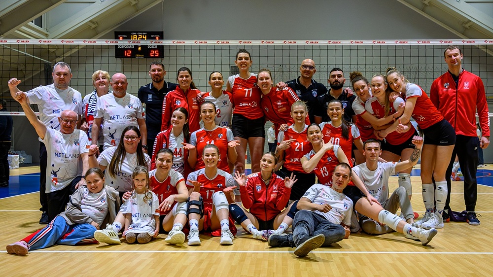 Siatkarki NETLAND MKS Kalisz pewnie wygrały z Wieliczką i awansowały do półfinału!
