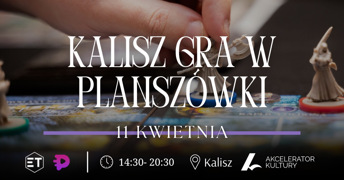 Kalisz Gra w Planszówki – edycja 38