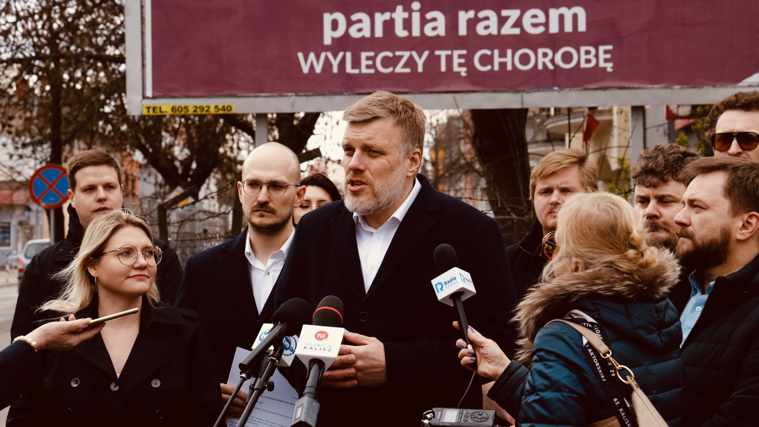 Razem w Kaliszu z Zandbergiem. Rezygnacja dla radnego i zapowiedź ogólnopolskiej kampanii