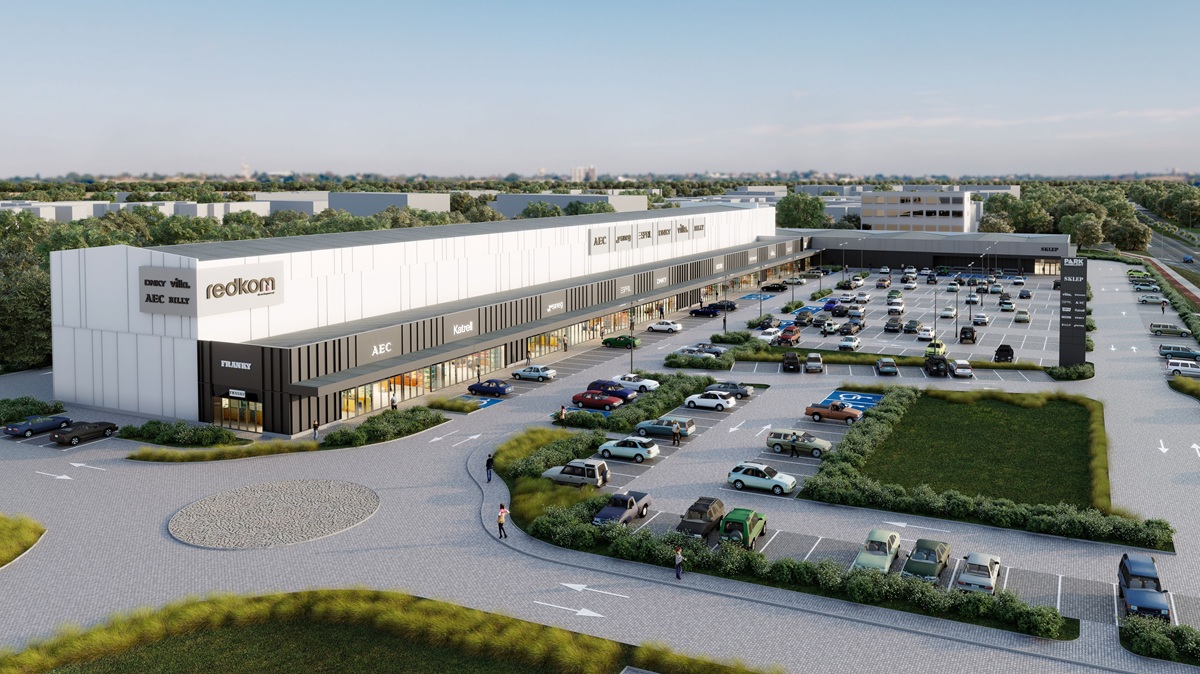 Firma Redkom rusza z budową nowoczesnego parku handlowego w Kaliszu. Tak będzie wyglądał