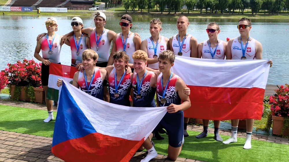 Brąz dla kaliszan! Młodzi wioślarze z medalami Regat Nadziei Olimpijskich
